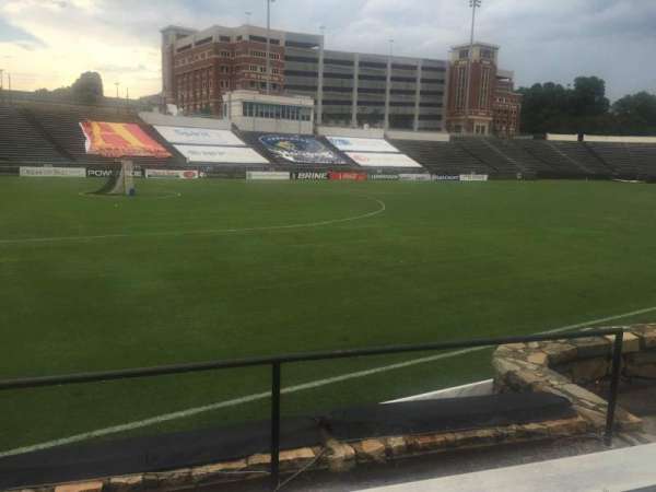 American Legion Memorial Stadium, section: 21L, row: F, seat: 14