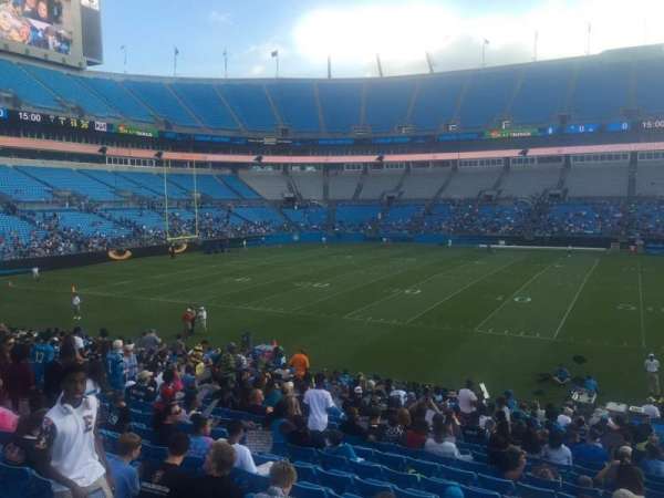 Bank of America Stadium, section: 111, row: 14, seat: 14