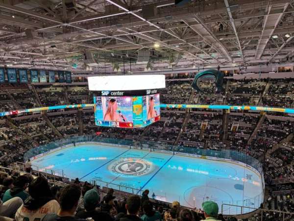 SAP Center, section: 227, row: 16, seat: 13