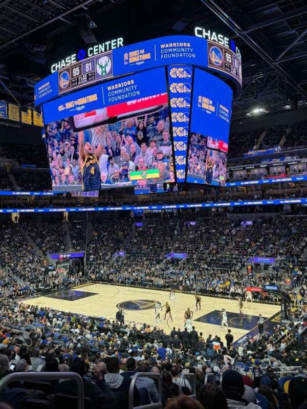 Chase Center, section: 101, row: 18, seat: 20