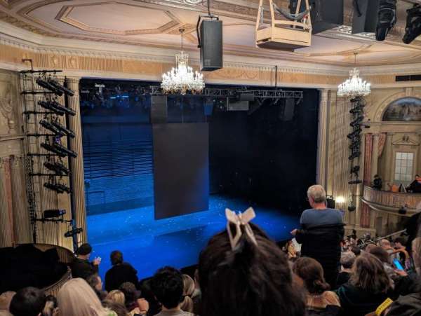 Music Box Theatre, section: Mezzanine L, row: H, seat: 19