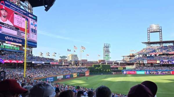 Citizens Bank Park, section: 134, row: 39, seat: 11