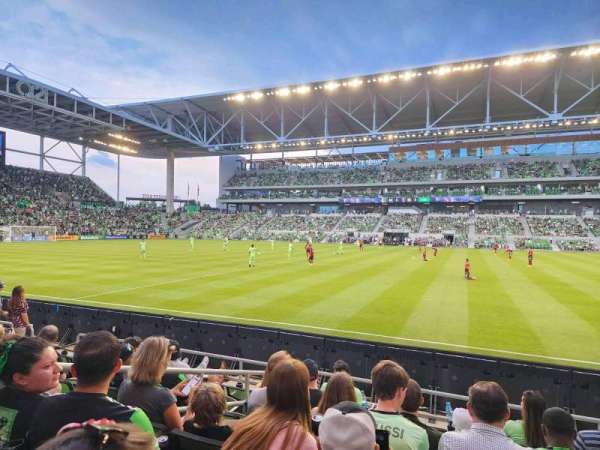 Q2 Stadium, section: 131, row: 7, seat: 8