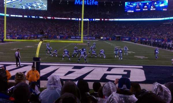 Metlife Stadium, section: 101, row: 6, seat: 5