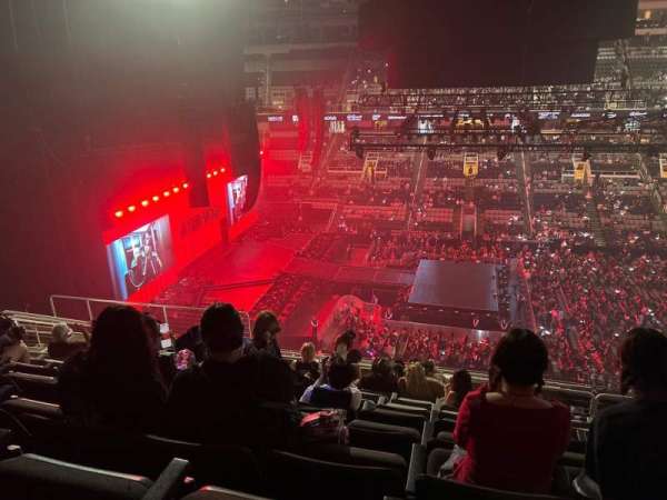 SAP Center, section: 215, row: 12, seat: 15