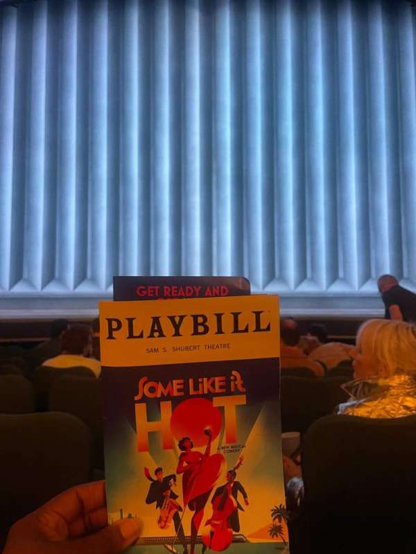 Shubert Theatre, section: Orchestra C, row: E, seat: 108