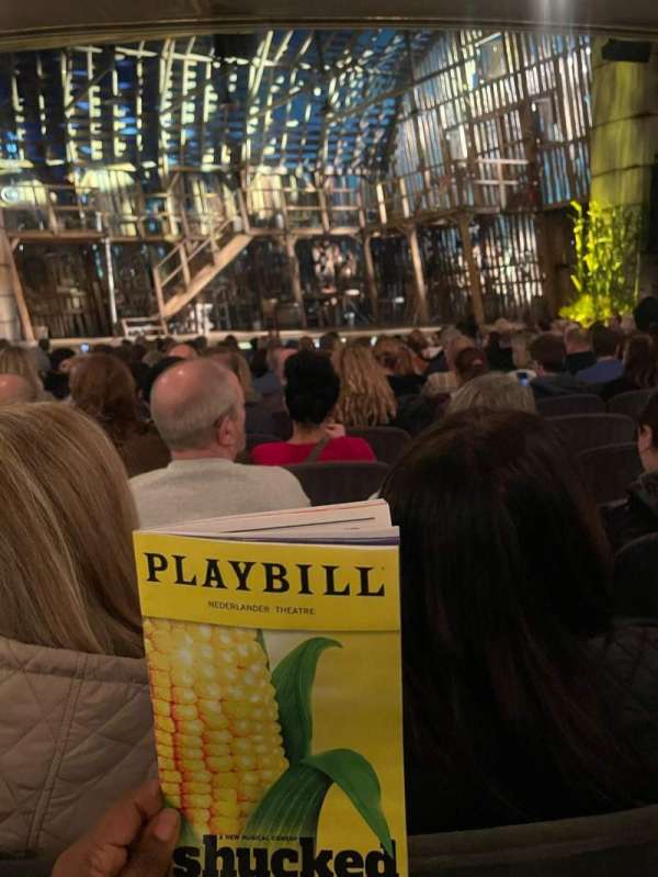 Nederlander Theatre, section: Orchestra C, row: O, seat: 111