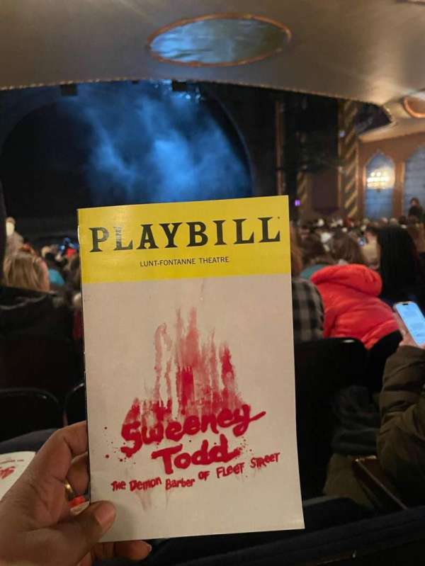 Lunt-Fontanne Theatre, section: Orchestra C, row: W, seat: 101