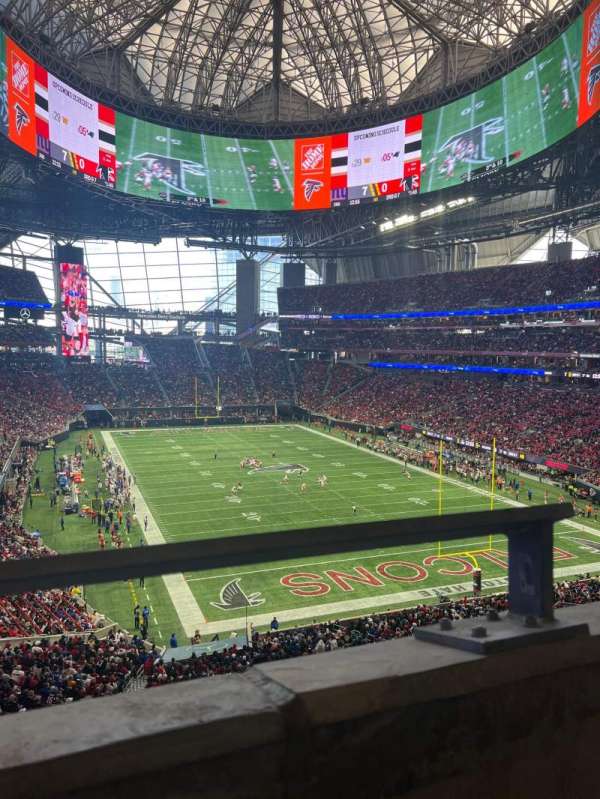 Mercedes-Benz Stadium, section: 227, row: 1, seat: 2