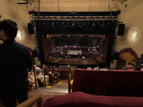John Golden Theatre, section: Rear Mezzanine R, row: A, seat: 102
