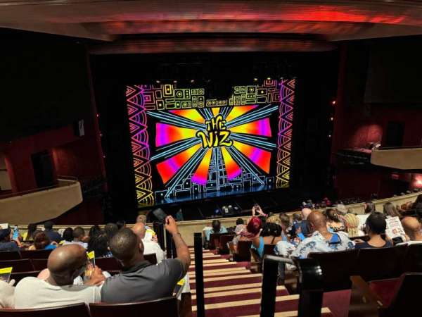 Marquis Theatre, section: Mezzanine L, row: H, seat: 1