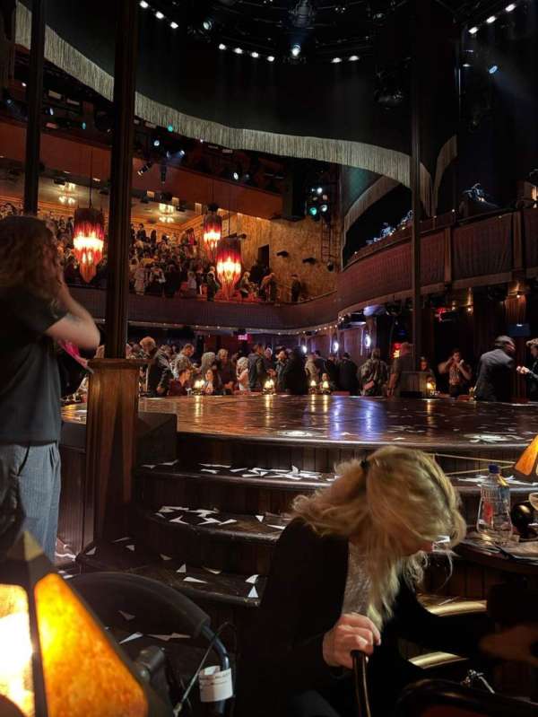 August Wilson Theatre, section: Kit Kat Klub Orchestra Table 8, row: B, seat: 215