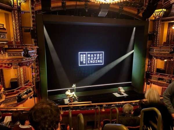 Belasco Theatre, section: Mezzanine L, row: E, seat: 1