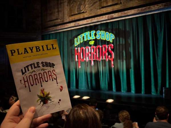 Westside Theatre Upstairs, section: Orchestra C, row: E, seat: 101