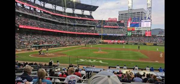 Truist Park, section: 120, row: 4, seat: 5
