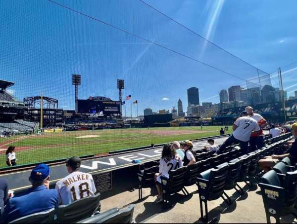 PNC Park, section: 13, row: K, seat: 2