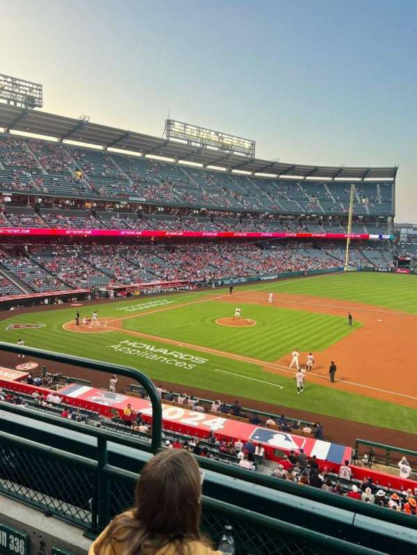 Angel Stadium, section: 337, row: B, seat: 2