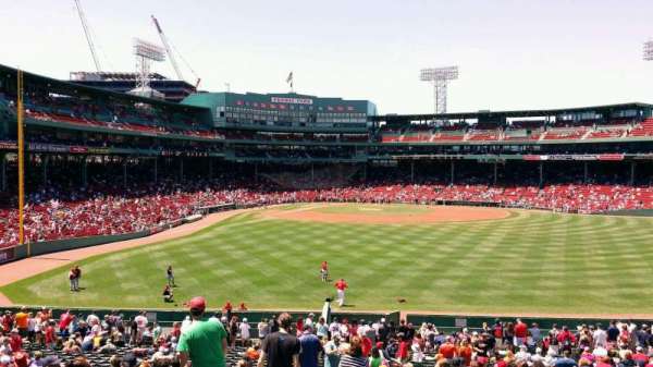 Fenway Park, section: Bleacher 41, row: 36, seat: 23