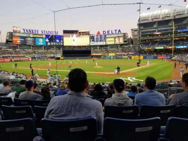 Yankee Stadium, section: 121a, row: 7, seat: 4