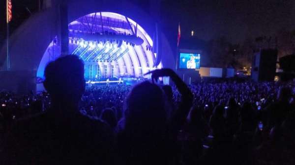 Hollywood Bowl, section: Terrace 6, row: 1668, seat: 1