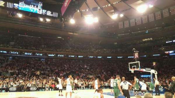 Madison Square Garden, section: 5, row: 3, seat: 10