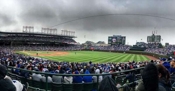 Wrigley Field, section: 231, row: 2, seat: 5