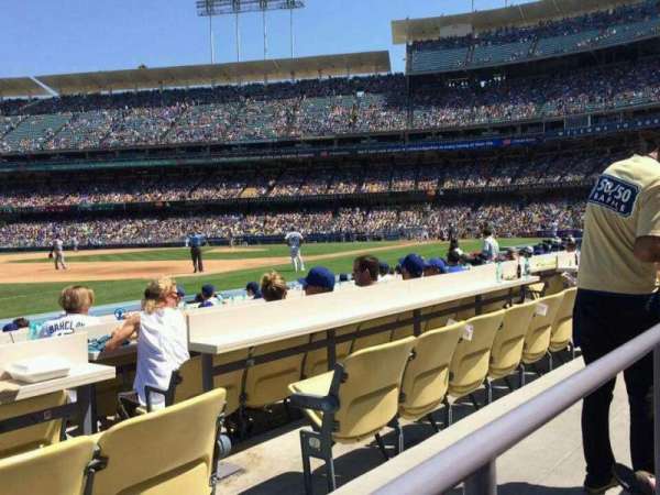 Dodger Stadium, section: 35FD, row: A, seat: 5