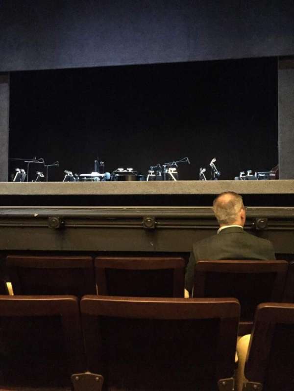 Hudson Theatre, section: Orchestra C, row: D, seat: 112