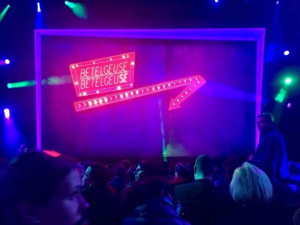 Winter Garden Theatre, section: Orchestra C, row: L, seat: 107