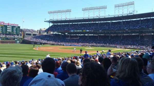 Wrigley Field, section: 106, row: 9, seat: 5