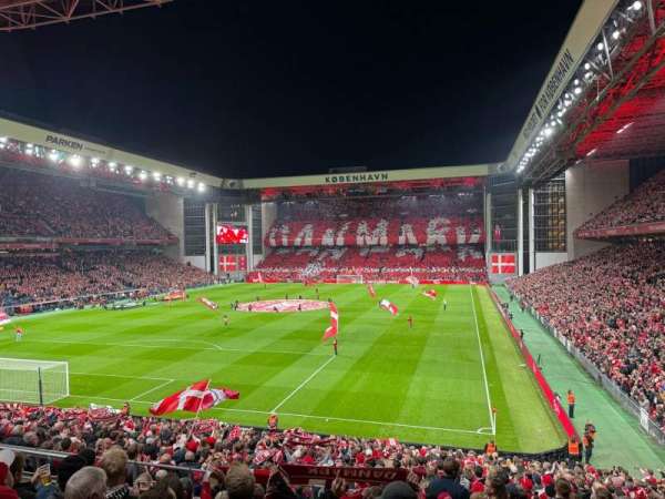Parken Stadium, section: D3, row: 30, seat: 150
