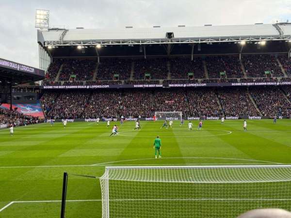 Selhurst Park, section: WHL-2, row: O, seat: 82