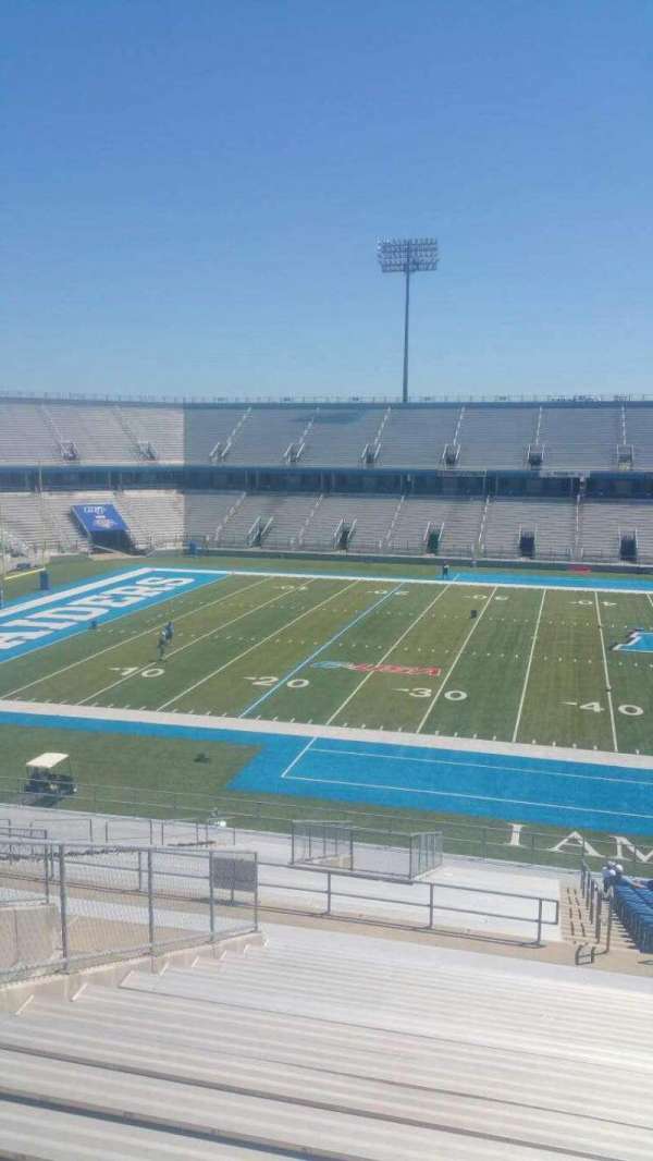 Johnny Red Floyd Stadium, section: 1SS, row: 17, seat: bleacher