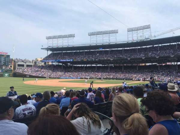 Wrigley Field, section: 108, row: 4, seat: 4