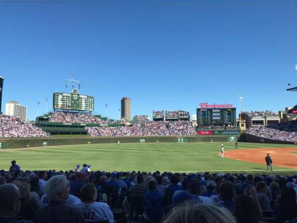 Wrigley Field, section: 108, row: 6, seat: 1