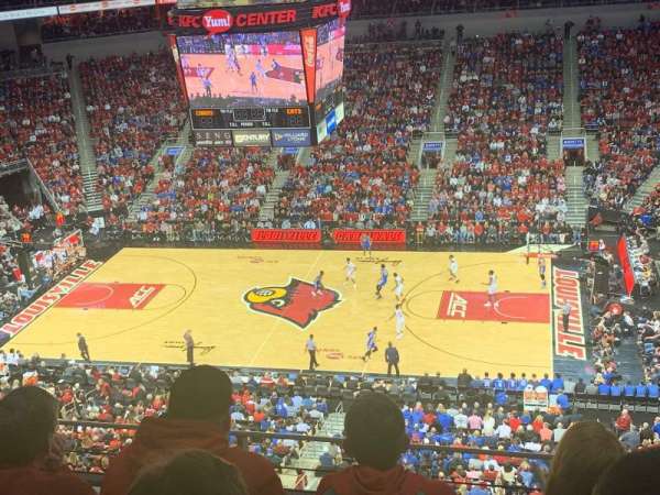 KFC Yum! Center, section: 322, row: C, seat: 10