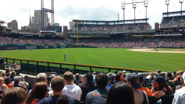 Comerica Park, section: 144, row: M, seat: 19