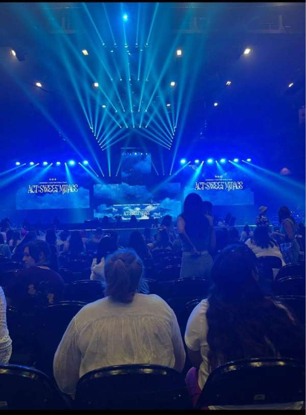 Gas South Arena, section: Floor 5, row: J, seat: 5