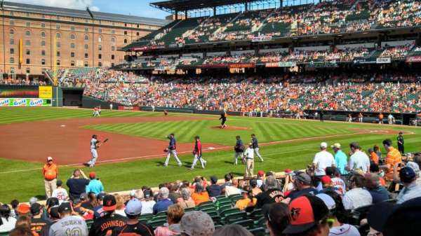 Oriole Park at Camden Yards, section: 58, row: 17, seat: 13
