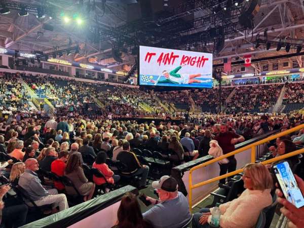 Hertz Arena, section: 103, row: 3, seat: 5