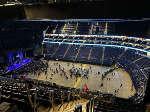 The O2, London, section: 405, row: S, seat: 563