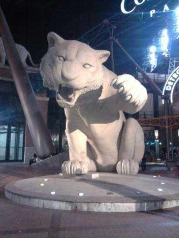 Comerica Park, section: out front