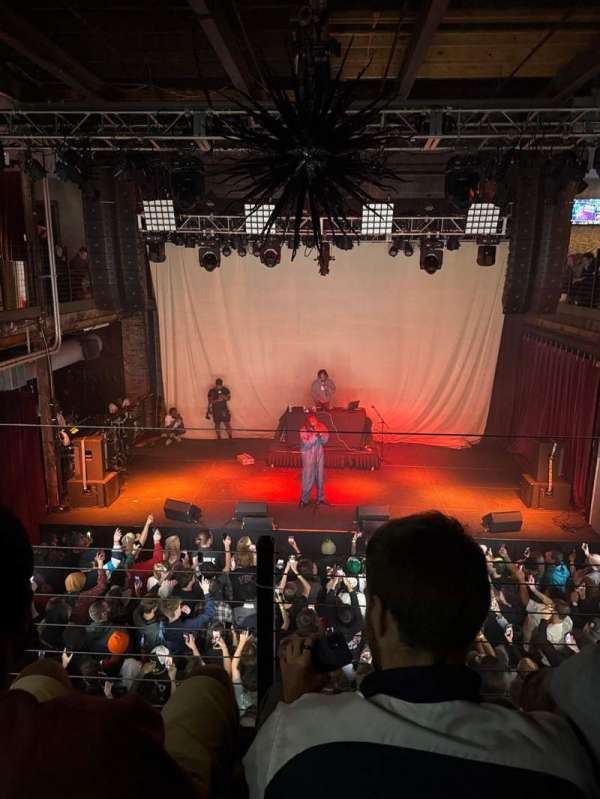 Mercury Ballroom, Louisville, section: Balcony, row: B, seat: 5