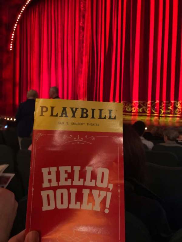 Shubert Theatre, section: Orchestra R, row: G, seat: 12
