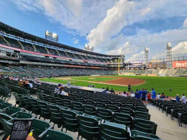 Rate Field, section: 121, row: 16, seat: 1