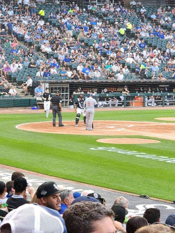Rate Field, section: 121, row: 16, seat: 1