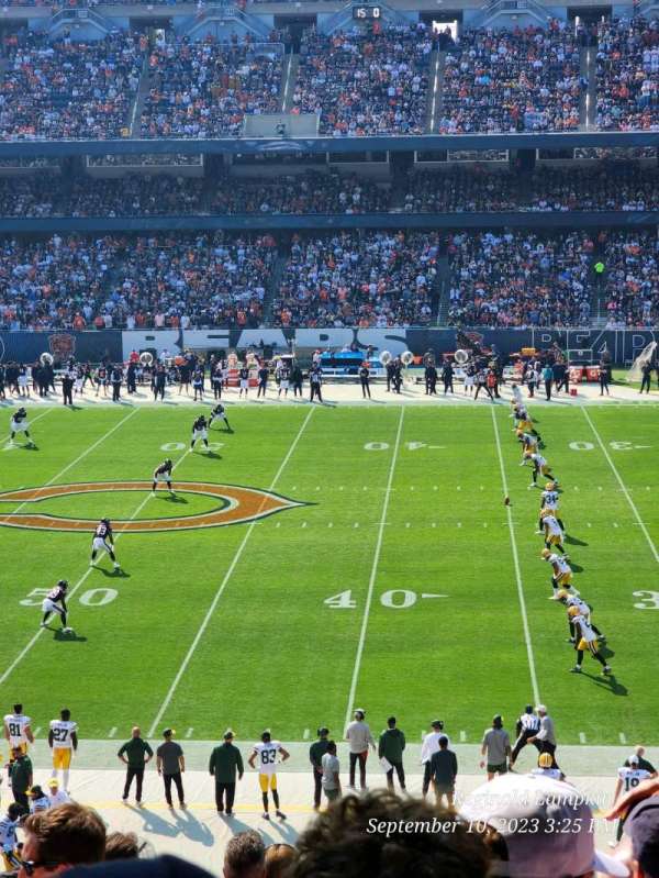Soldier Field, section: 208, row: 14, seat: 9