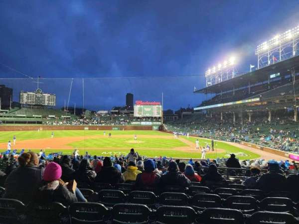 Wrigley Field, section: 113, row: 12, seat: 9