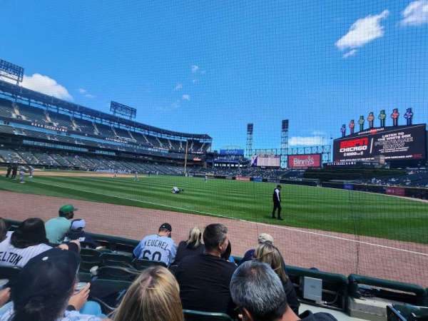Rate Field, section: 114, row: 3, seat: 1