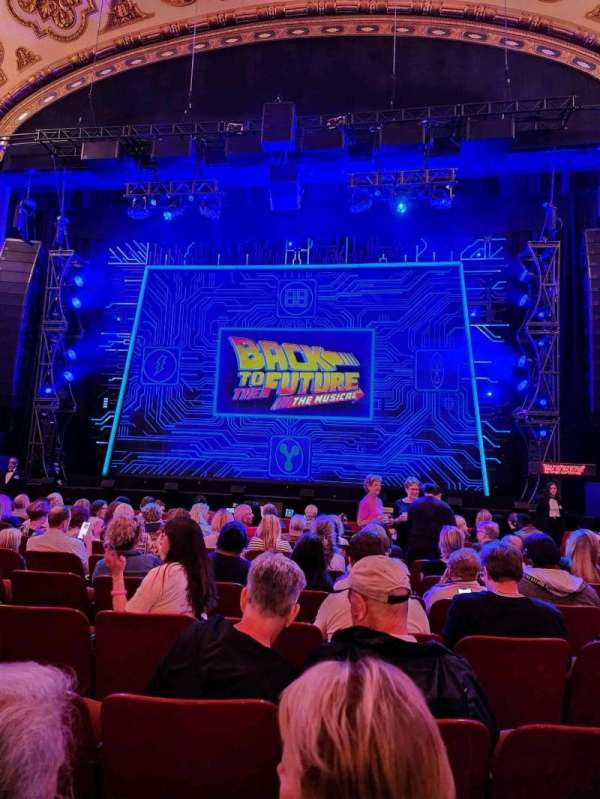 Cadillac Palace Theater, section: Orchestra C, row: K, seat: 114